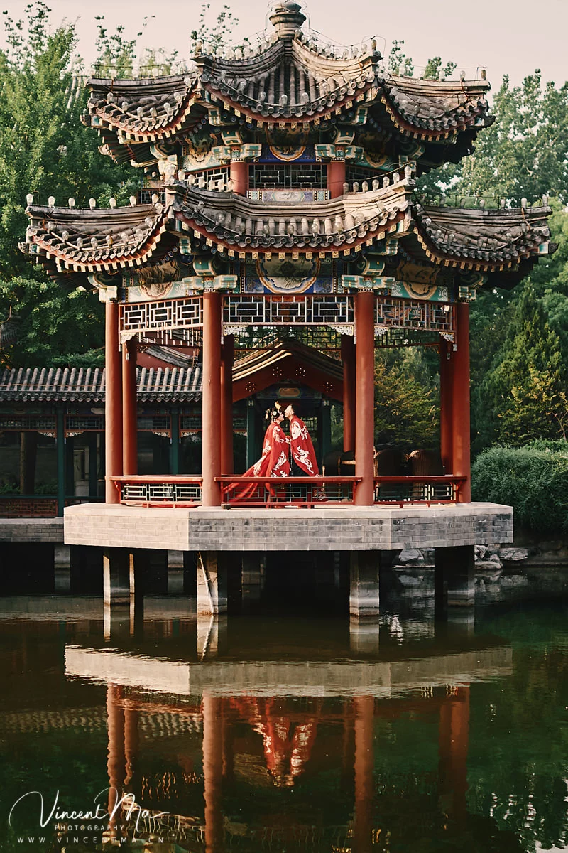 北京郡王府 中式古装婚礼 北京婚礼记实摄影 Bejing wedding photographer